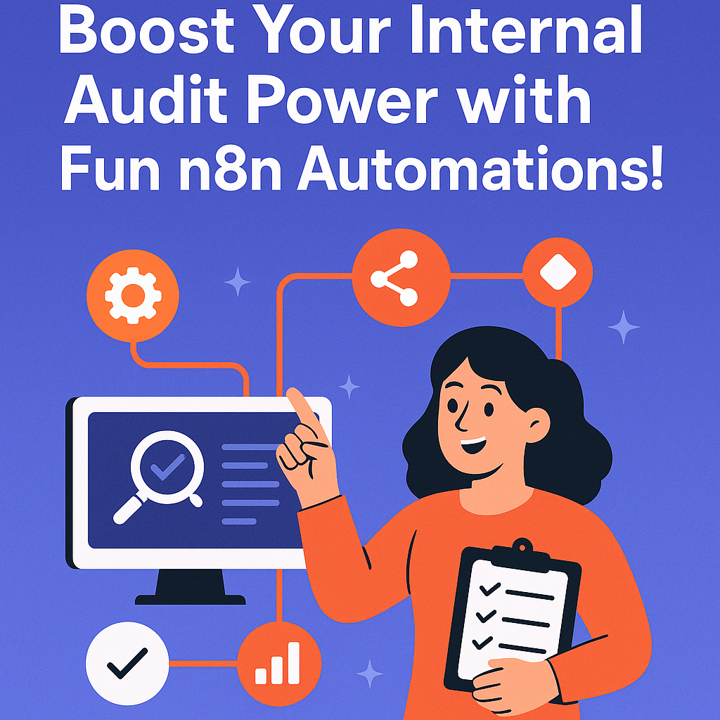 Internal audit automation with fun n8n workflows boosts efficiency and accuracy.