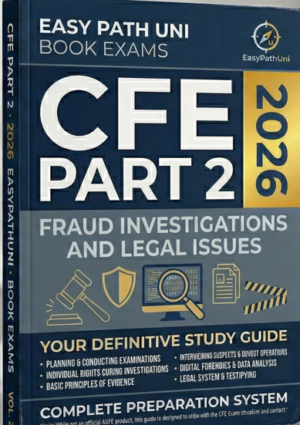 CFE Part 2 2026 Study Guide for Fraud Investigations and Legal Issues.