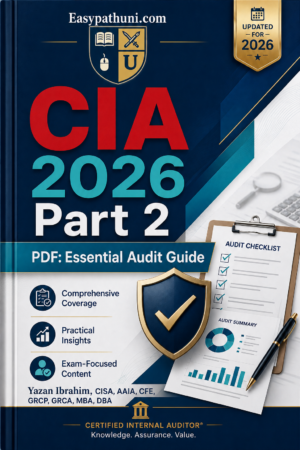 CIA 2026 Part 2 Essential Audit Guide PDF for Certified Internal Auditor exam preparation.